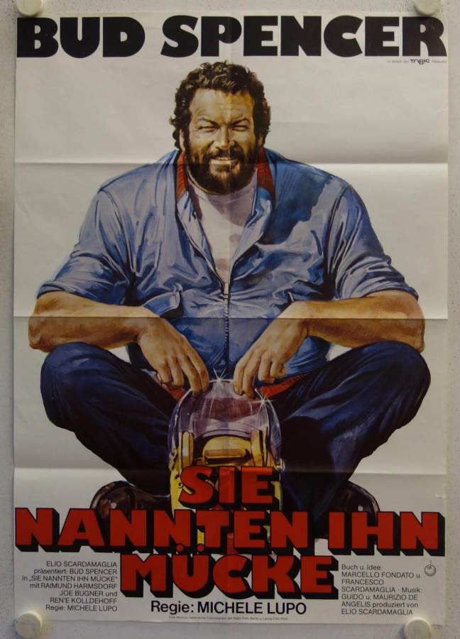 They called him Bulldozer original release german movie poster
